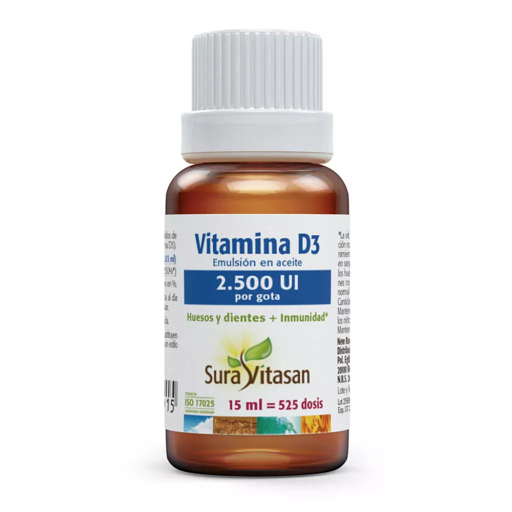 Vitamina D3 2.500 U.I. 15 ml