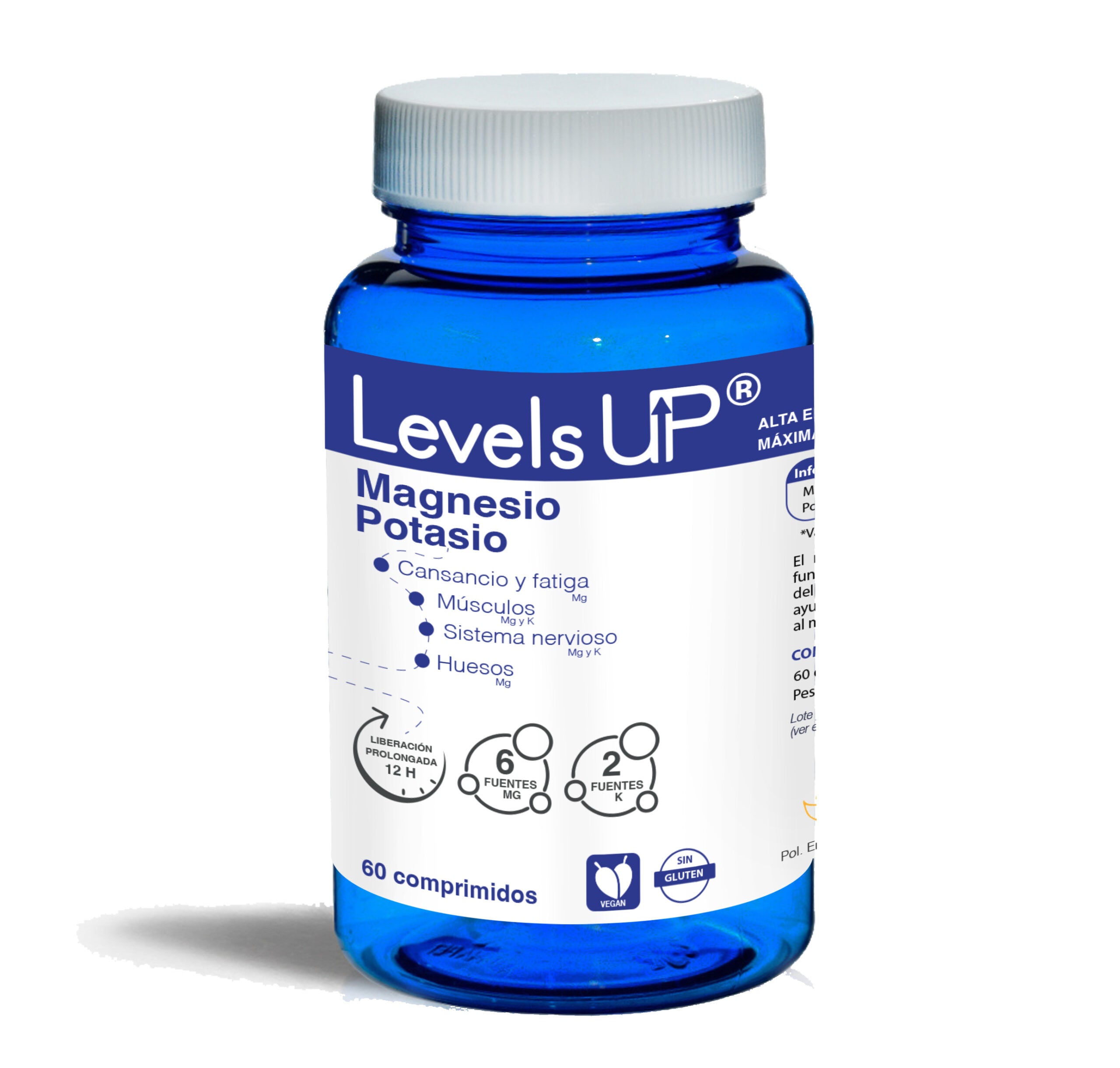 Levels Up Magnésio e Potássio