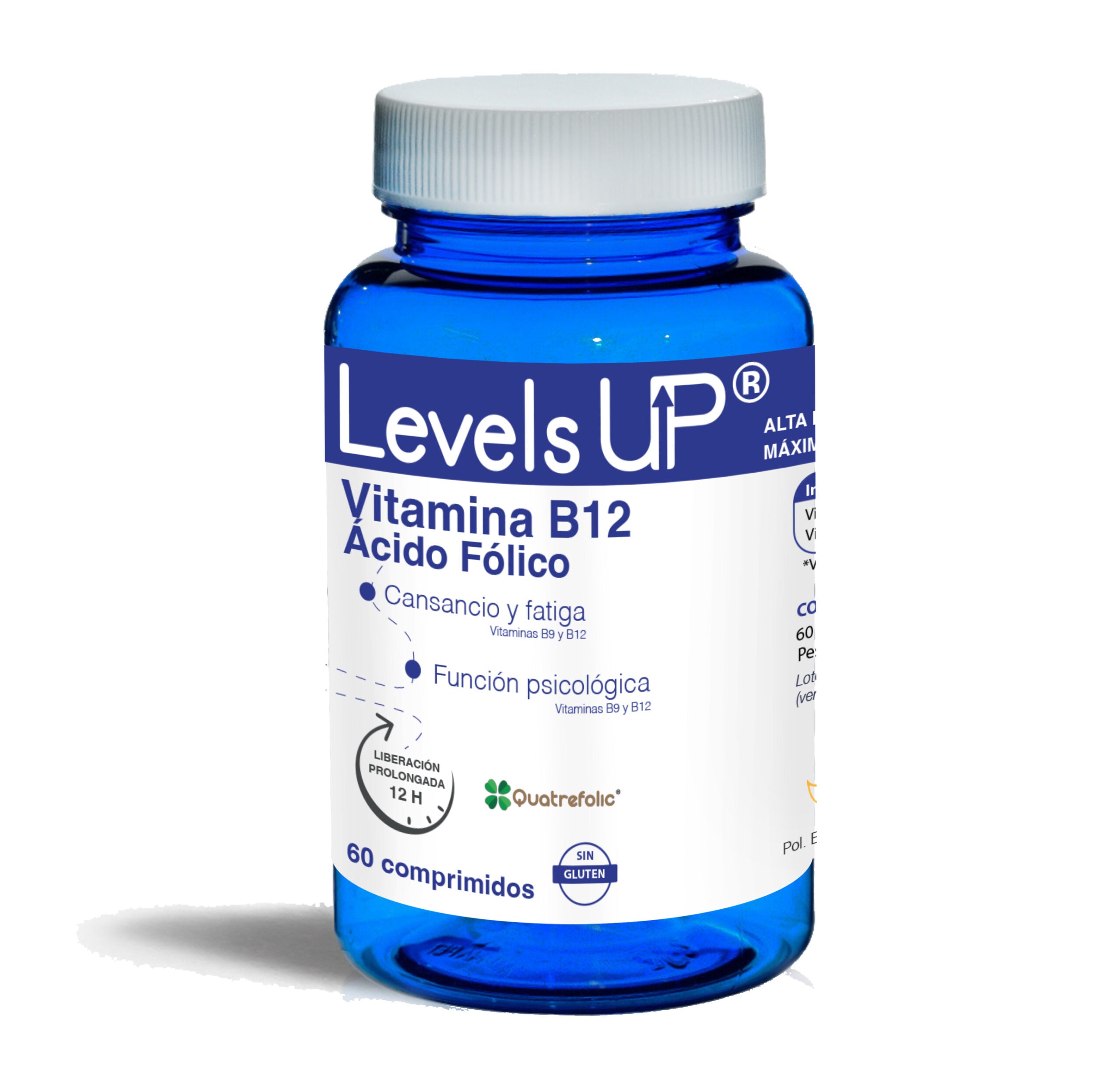 Levels Up B12 Ácido Fólico