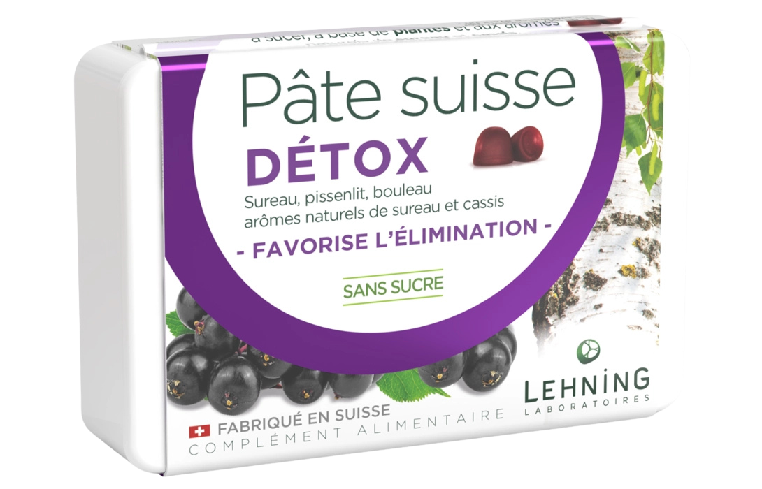 Gomas Pâte Suisse Detox