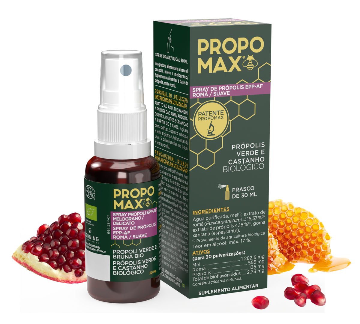Spray de Própolis EPP-AF Romã Suave