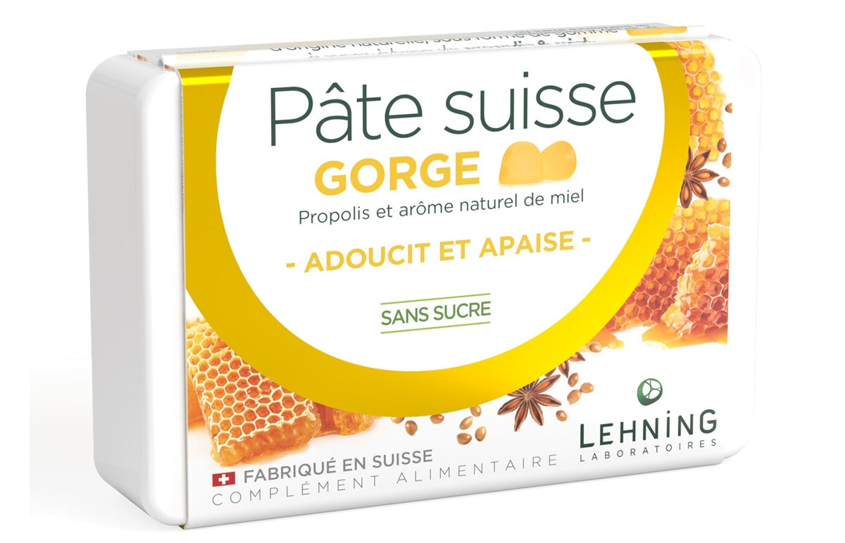 Gomas Pâte Suisse Garganta