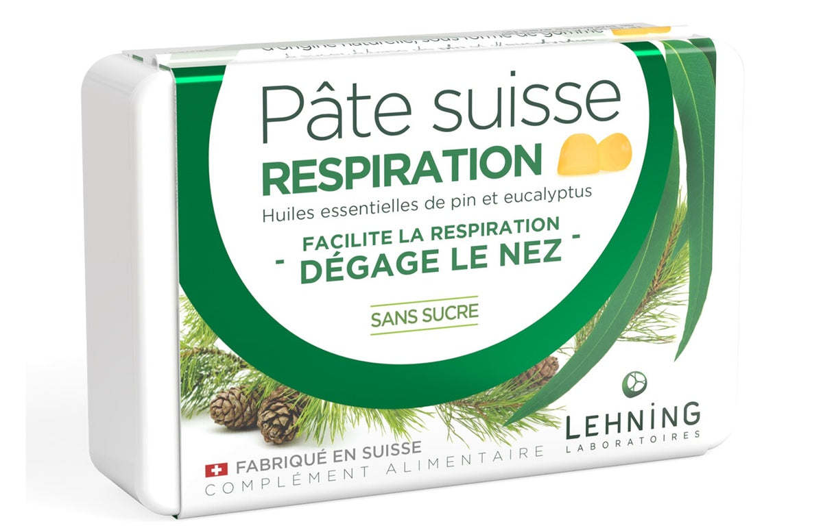 Gomas Pâte Suisse Respiração